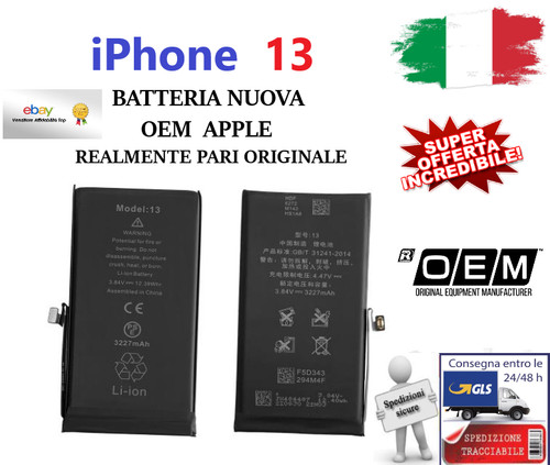 Batteria nuova oem apple - oem,
