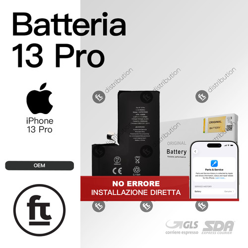 Apple batteria iphone pro - 13,